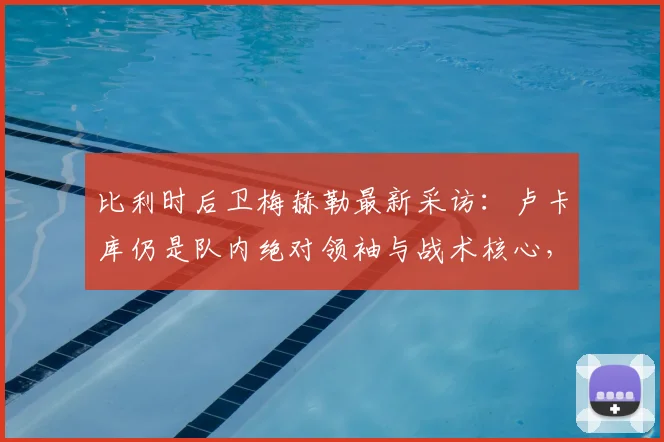 比利时后卫梅赫勒最新采访:卢卡库仍是队内绝对领袖与战术核心,2026年他依然是那头不可阻挡的“巨兽”